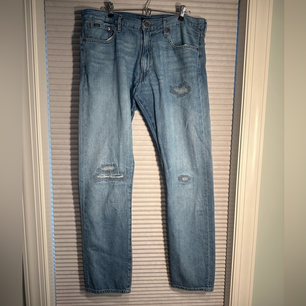 Polo Ralph Lauren Sullivan slim men’s jeans distressed